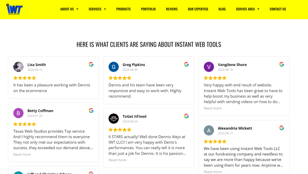 Instant Web Tools Reviews