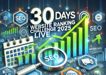 30 Days Website Ranking Challenge Live 2025