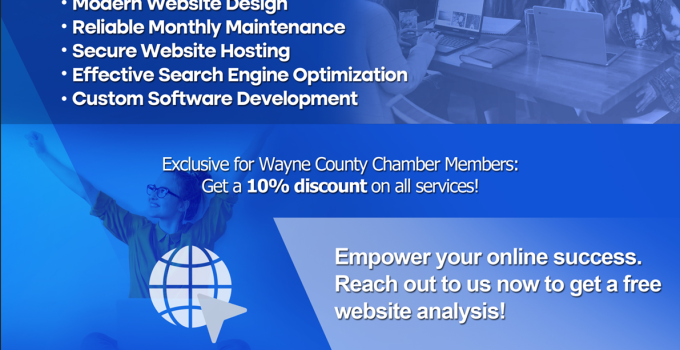 Unlock Exclusive Savings with Instant Web Tools, LLC: A Special Offer for Wayne County Chamber of Commerce Members!